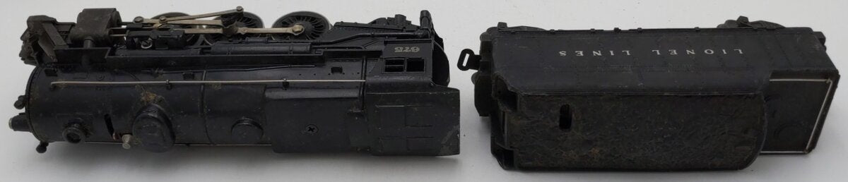 Lionel 675 Vintage O 2-6-2 K-4 Pacific Diecast Steam Locomotive & 2466WX Tender VG