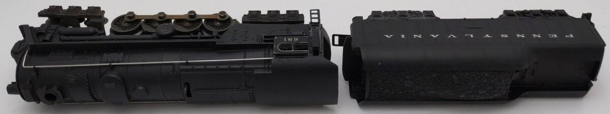 Lionel 681 Vintage O 6-8-6 Diecast S2 Steam Turbine Loco w/2671W Tender VG