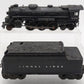 Lionel 2036 Vintage O 2-6-4 Steam Locomotive and 6466W Tender VG