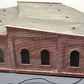 Korber 304 O 3-Stall Locomotive Roundhouse Kit w/304A Expansion kit
