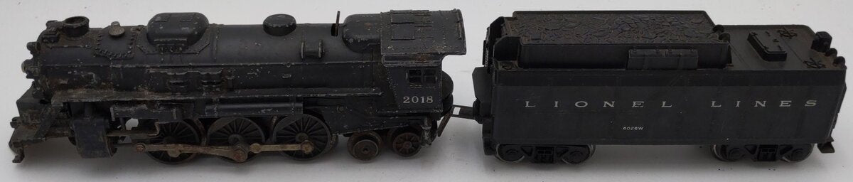 Lionel 2018 Vintage O 2-6-4 Diecast Steam Locomotive w/6026W Tender