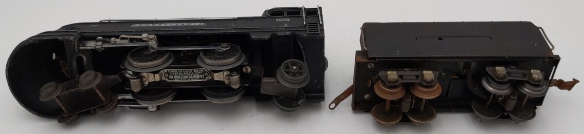 Lionel 238E Vintage O Pennsylvania Torpedo Streamlined Steam Loco w/265W Tender