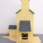 Lionel 6-12726 O Grain Elevator Building Kit -Assembled VG