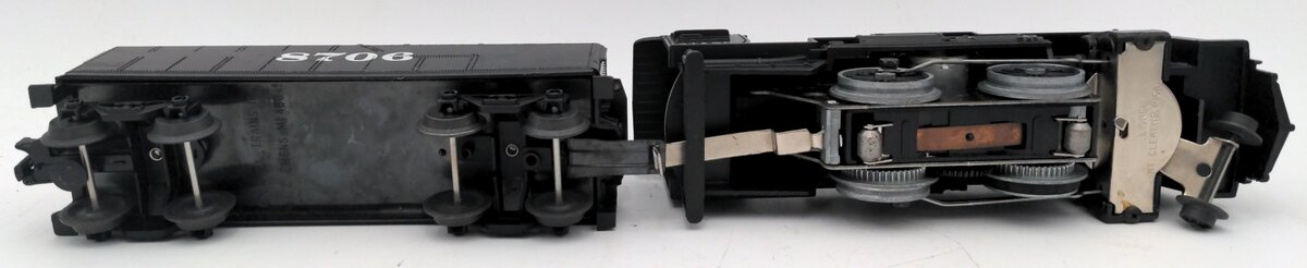 Lionel 6-18706 AT&SF 2-4-0 Steam Locomotive & Tender #8706 VG