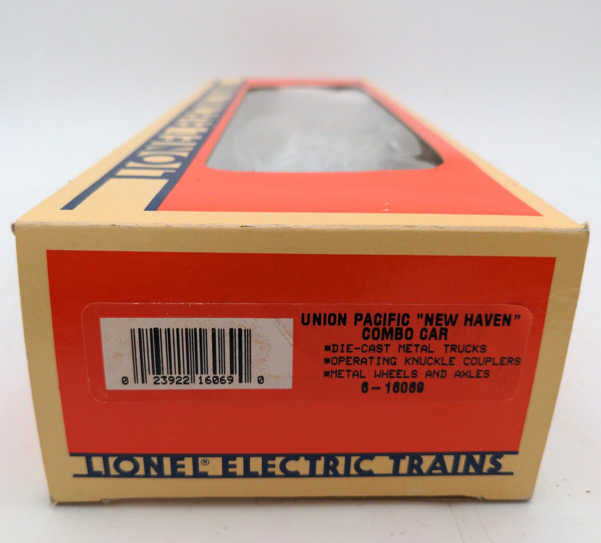 Lionel 6-16069 O Gauge Union Pacific New Haven Combo Car #6069 VG/Box