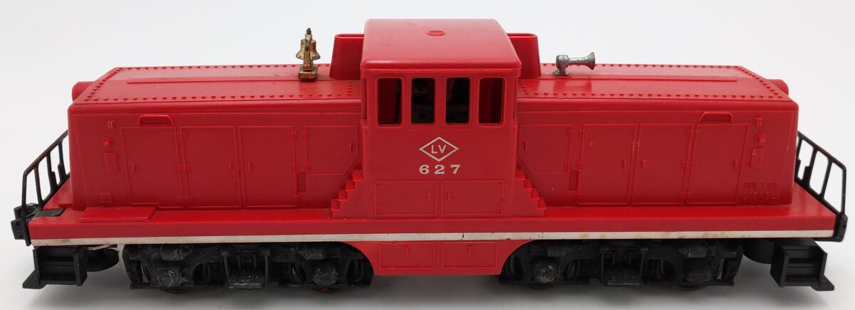 Lionel 627 Vintage O Gauge Lehigh Valley 44 Ton Diesel Locomotive VG