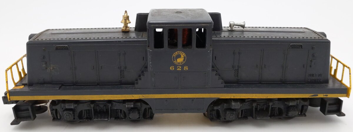 Lionel 628 Vintage O Gauge Northern Pacific 44 Ton Diesel Locomotive VG