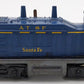 Lionel 634 Vintage O Santa Fe NW-2 Diesel Switcher Locomotive w/Weight VG
