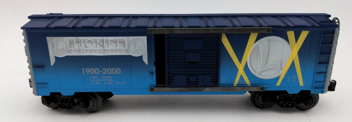 Lionel 6-29204 O Gauge Century Club Boxcar - Rare 1997 Car EX/Box