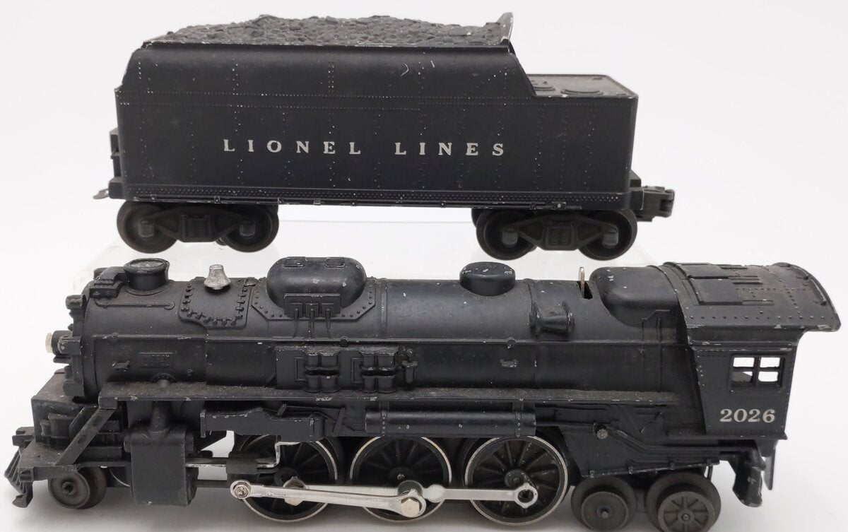 Lionel 2026 Vintage O 2-6-4 Diecast Steam Locomotive w/ 6466W Tender