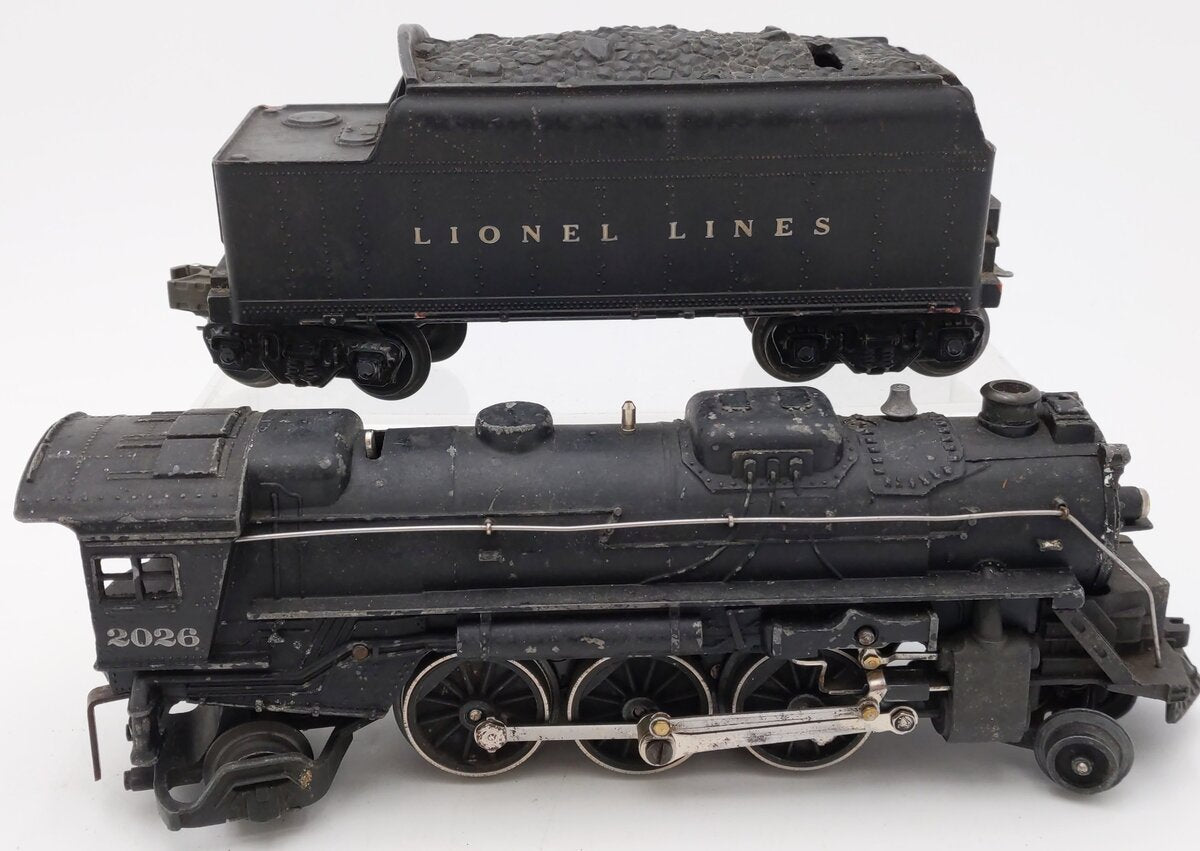 Lionel 2026 Vintage O 2-6-4 Diecast Steam Locomotive w/ 6466W Tender