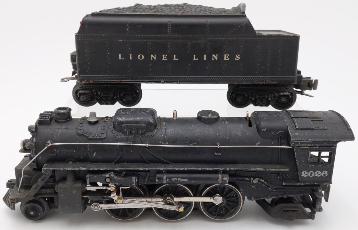 Lionel 2026 Vintage O 2-6-4 Diecast Steam Locomotive w/ 6466W Tender