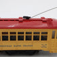 Lionel 60 Vintage O Lionelville Motorized Rapid Transit Trolley VG