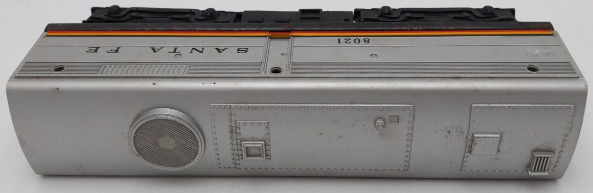 Lionel 6-8021 Santa Fe Alco Non-Powered B-Unit Diesel Locomotive VG