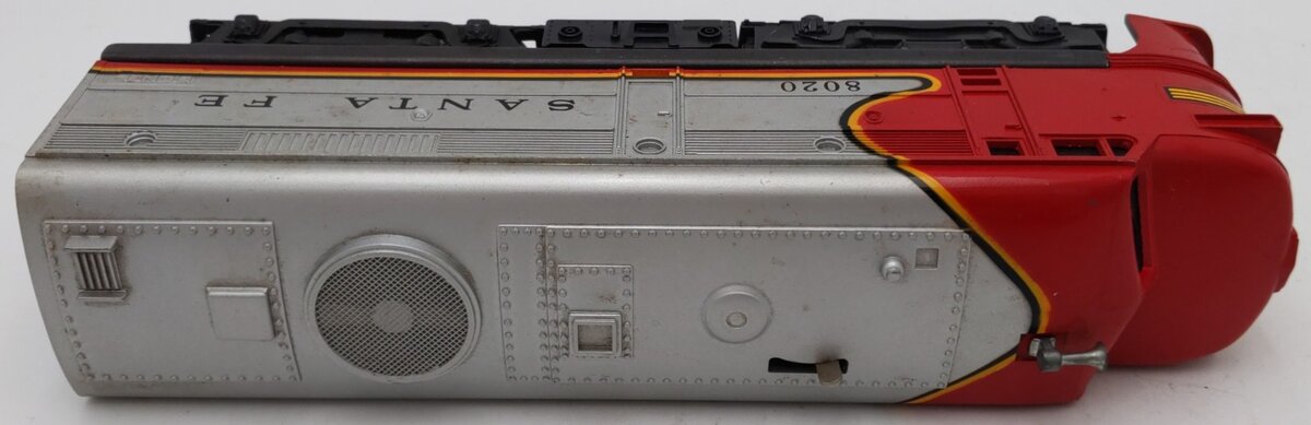 Lionel 6-8020 O Gauge Santa Fe Alco A Diesel Locomotive VG