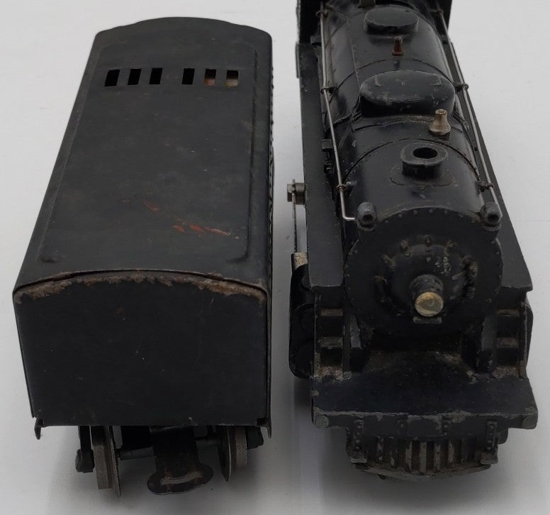 Lionel 1655 Vintage O Lionel Lines 2-4-2 Steam Locomotive with 6654W Tender