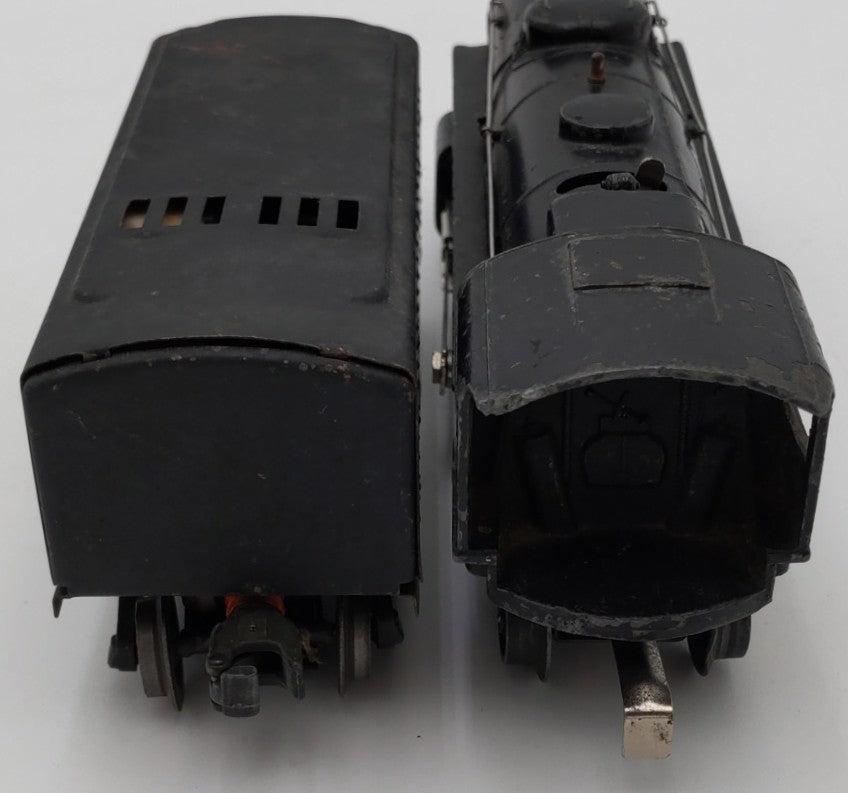 Lionel 1655 Vintage O Lionel Lines 2-4-2 Steam Locomotive with 6654W Tender