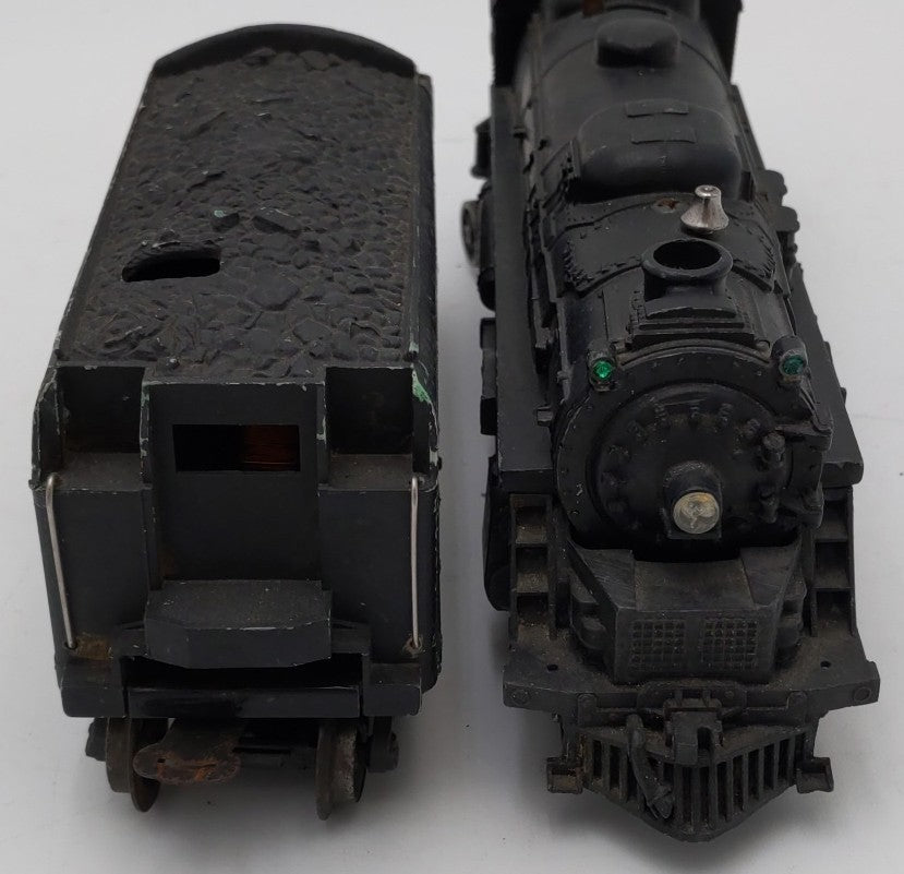 Lionel 2026 Vintage O 2-6-4 Diecast Steam Locomotive & 6466WX Tender