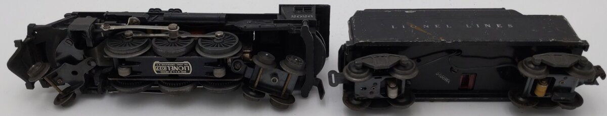 Lionel 2026 Vintage O 2-6-4 Diecast Steam Locomotive & 6466WX Tender