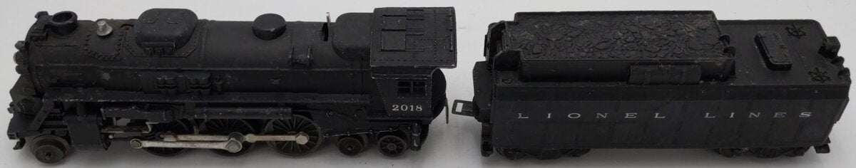 Lionel 2018 Vintage O 2-6-4 Diecast Steam Locomotive w/ 6026T Tender VG