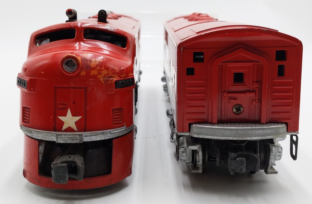 Lionel 2245 Vintage O Gauge Texas Special F-3 AB Diesel Set VG