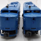 Lionel 205 Vintage O Gauge Missouri Pacific Alco AA Diesel Locomotive Set VG