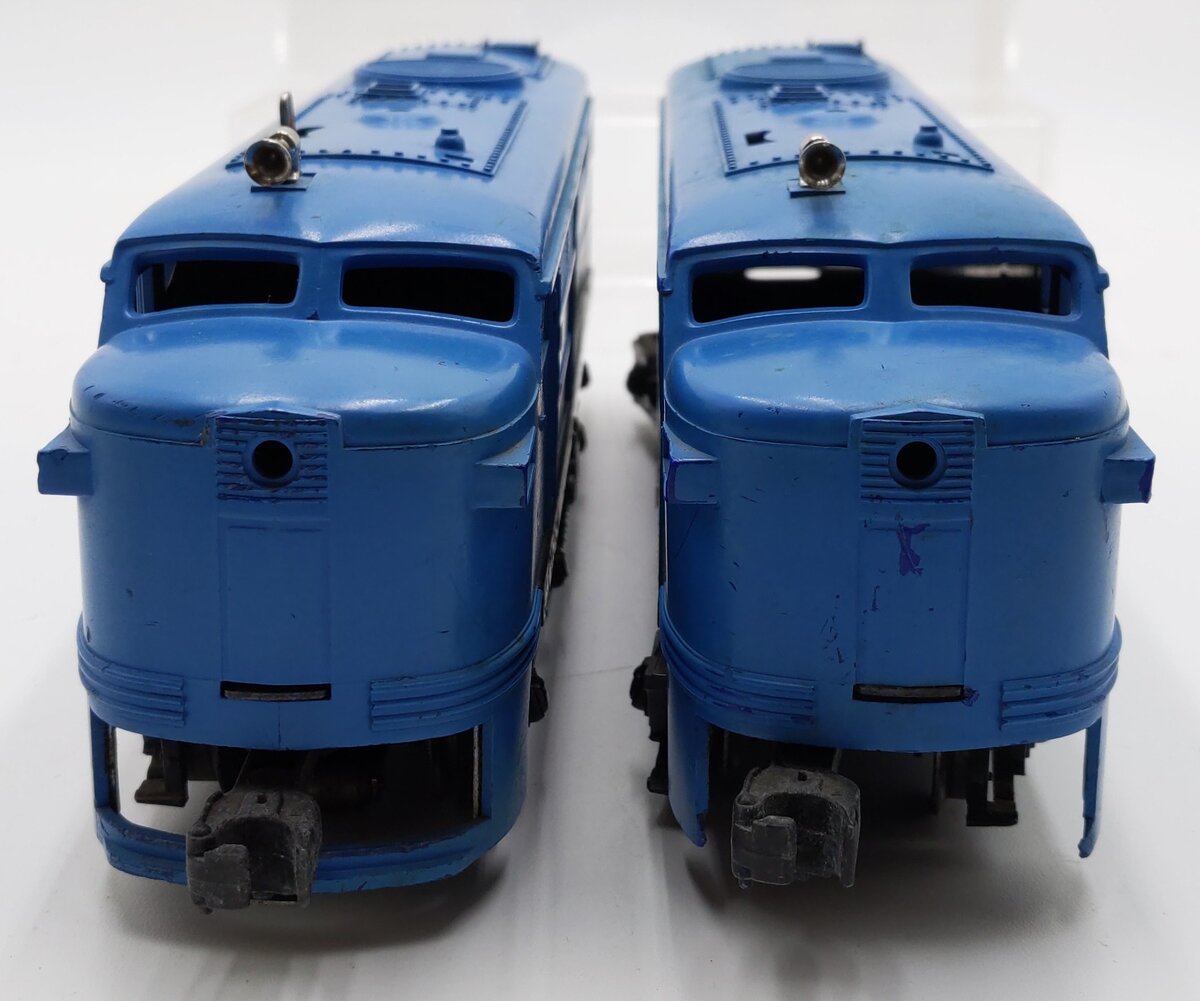 Lionel 205 Vintage O Gauge Missouri Pacific Alco AA Diesel Locomotive Set VG