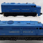 Lionel 205 Vintage O Gauge Missouri Pacific Alco AA Diesel Locomotive Set VG