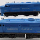 Lionel 205 Vintage O Gauge Missouri Pacific Alco AA Diesel Locomotive Set VG