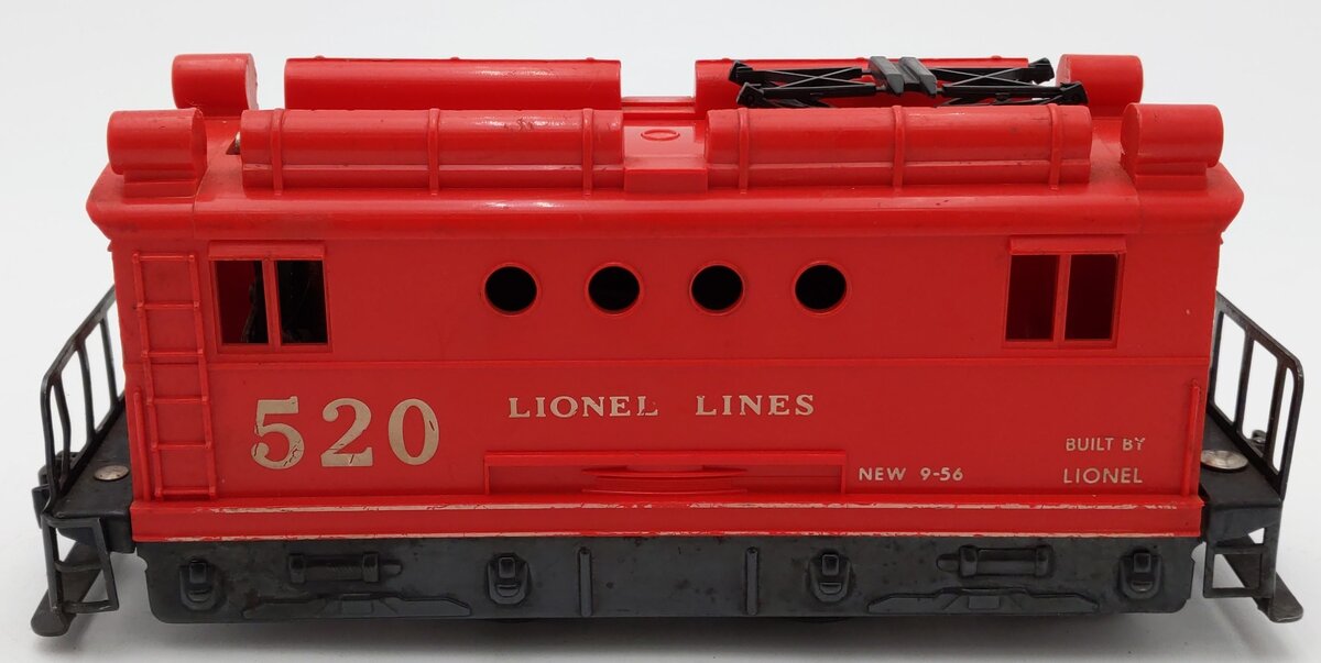 Lionel 520 Vintage O Postwar Powered Electric Box Cab Locomotive VG