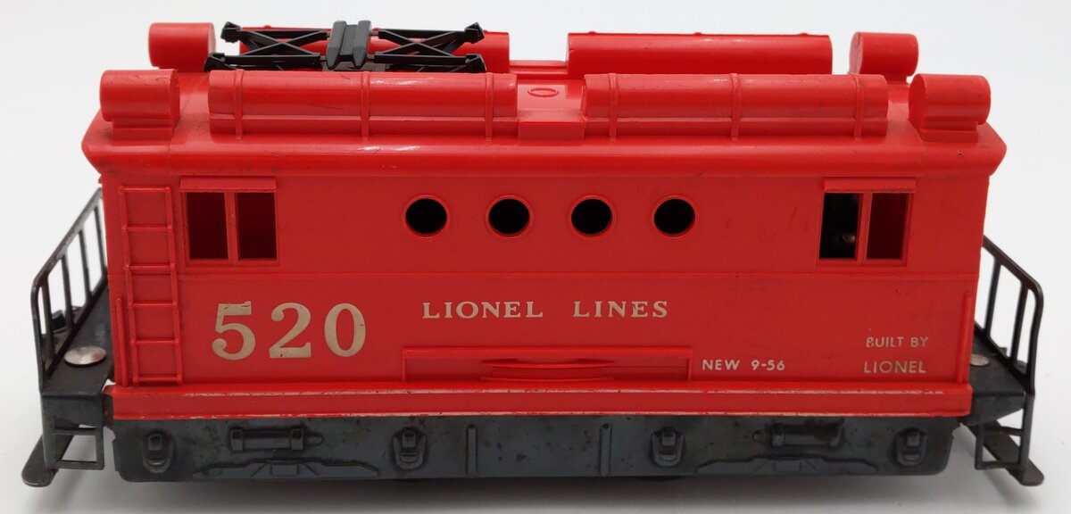 Lionel 520 Vintage O Postwar Powered Electric Box Cab Locomotive VG