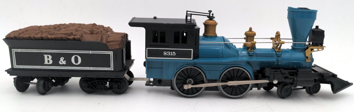 Lionel 6-8315 O Gauge Baltimore & Ohio 4-4-0 American Steam Locomotive &Tender VG