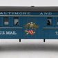 Lionel 6-7217 Baltimore & Ohio Baggage Car VG