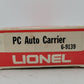 Lionel 6-9139 O Gauge Penn Central 3-Tier Auto Carrier Car EX/Box