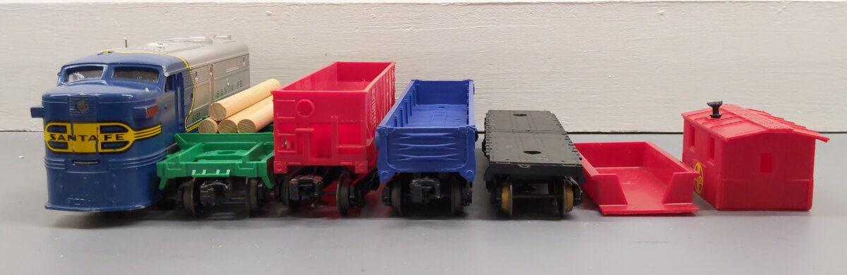 Lionel 6-1383 Santa Fe Freight Set/Box