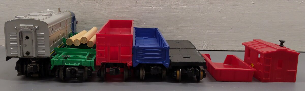 Lionel 6-1383 Santa Fe Freight Set/Box