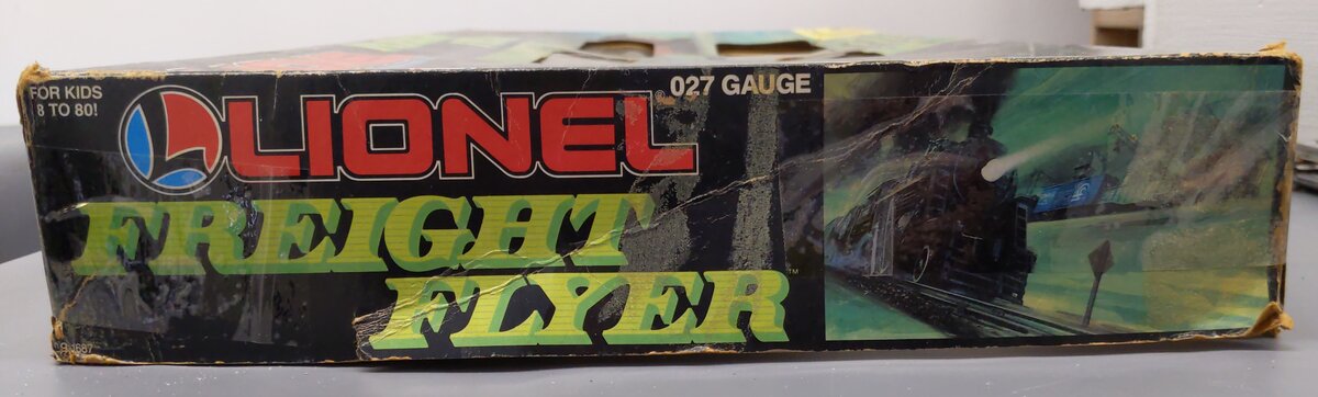 Lionel 6-1687 O Gauge Freight Flyer Steam Freight Train Set VG/Box