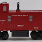 Lionel 6-17610 O Gauge Wabash Steelside Smoking Caboose #17610 LN/Box