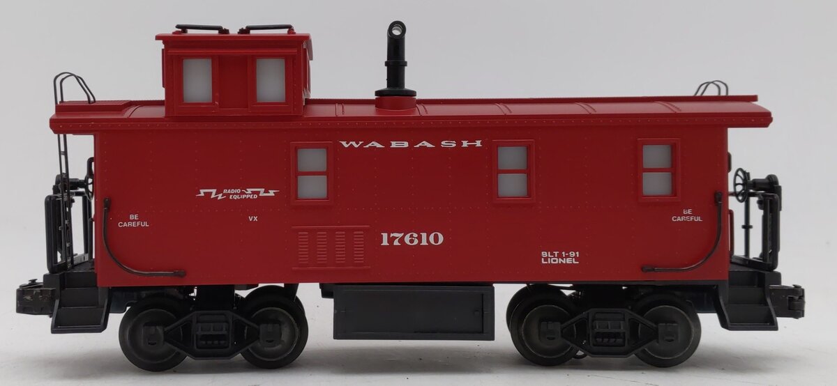 Lionel 6-17610 O Gauge Wabash Steelside Smoking Caboose #17610 LN/Box