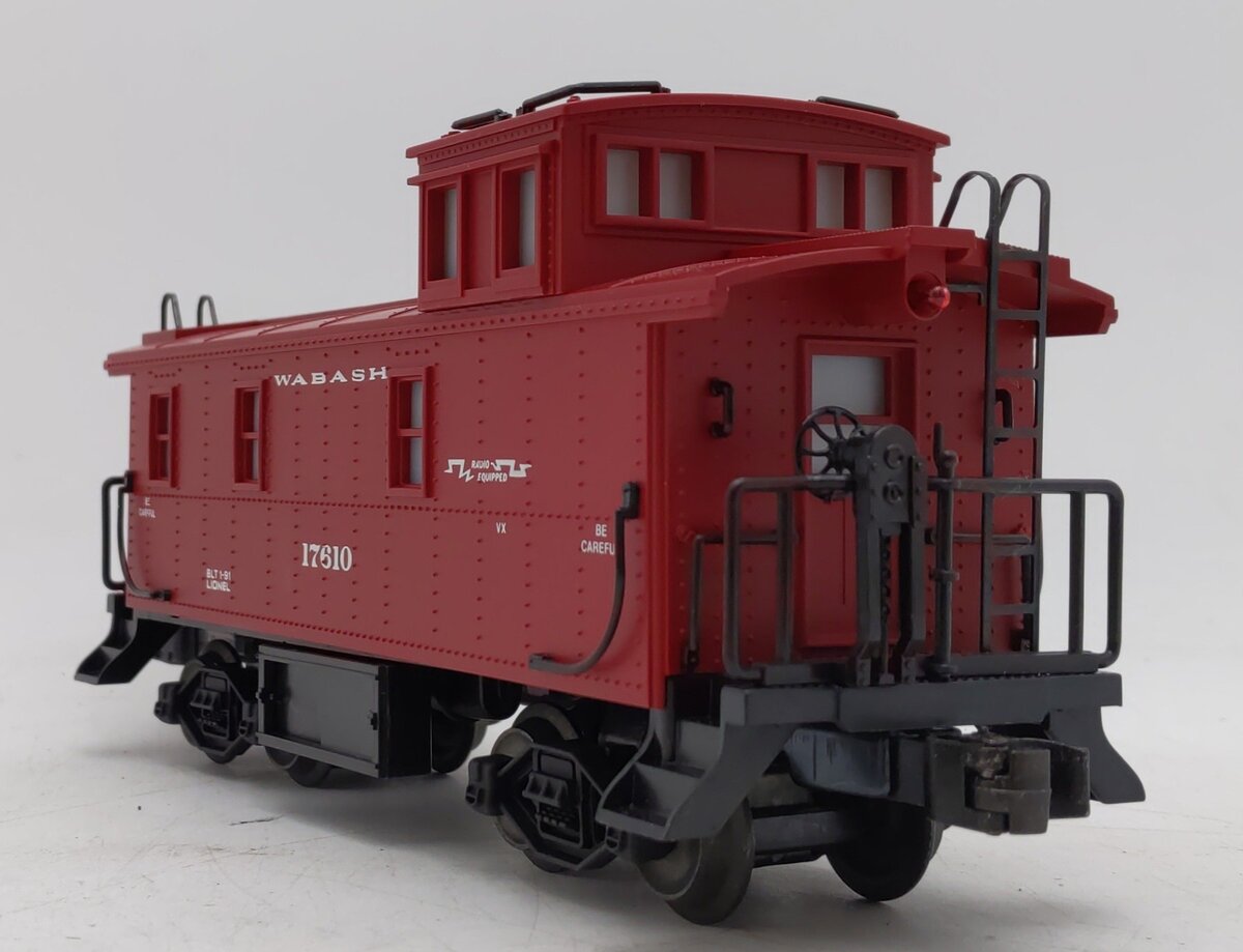 Lionel 6-17610 O Gauge Wabash Steelside Smoking Caboose #17610 LN/Box