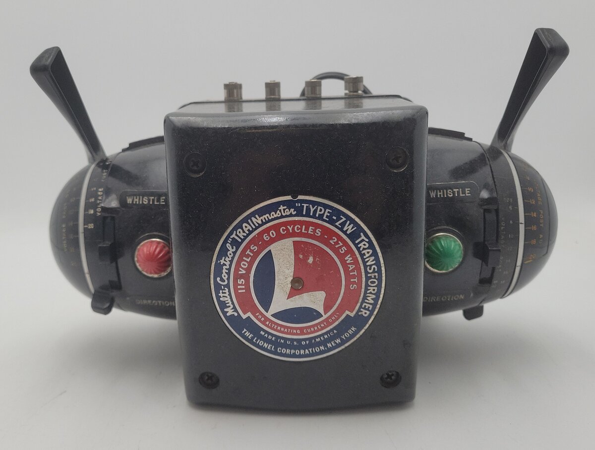 Lionel ZW Vintage O Gauge Trainmaster 275 Watt Transformer with Whistle