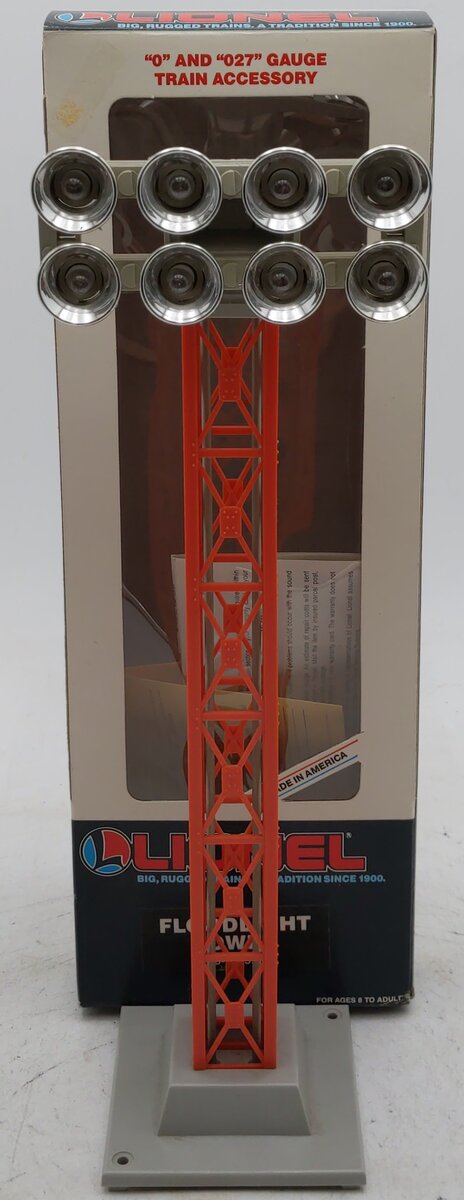 Lionel 6-12759 O/O27 Gauge 8-Lamp Floodlight Tower EX/Box
