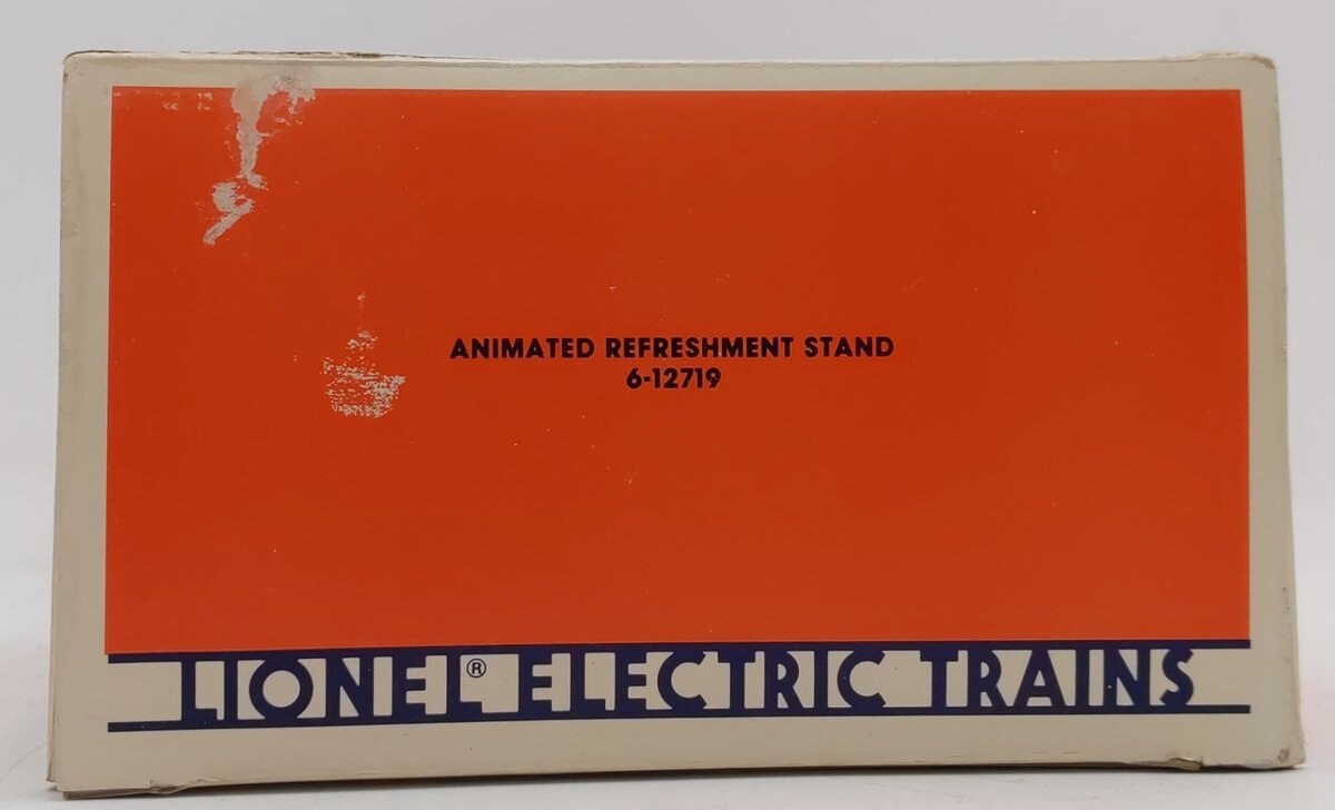 Lionel 6-12719 O Animated Refreshment Stand VG/Box