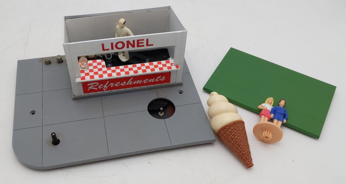 Lionel 6-12719 O Animated Refreshment Stand VG/Box