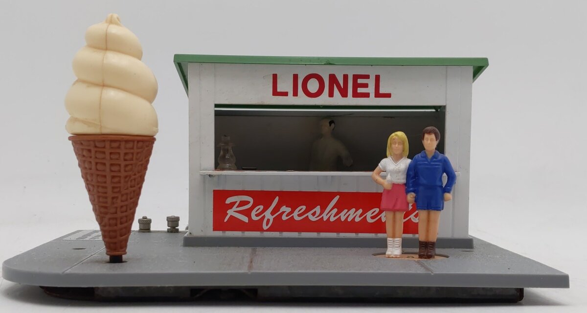 Lionel 6-12719 O Animated Refreshment Stand VG/Box