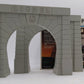 Lionel 6-12896 O Scale Gray Plastic Tunnel Portals (Pack of 2) LN/Box