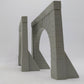 Lionel 6-12896 O Scale Gray Plastic Tunnel Portals (Pack of 2) LN/Box