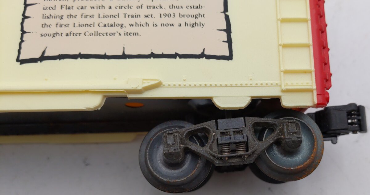 Lionel 6-9429 O Gauge Joshua Lionel Cowen Early Years Boxcar EX/Box