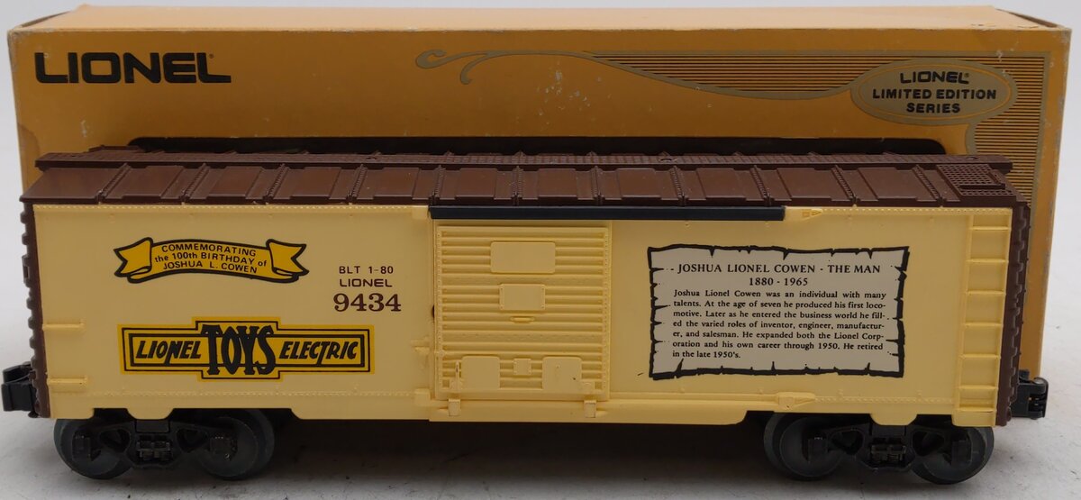 Lionel 6-9434 O Gauge Joshua Lionel Cowen 