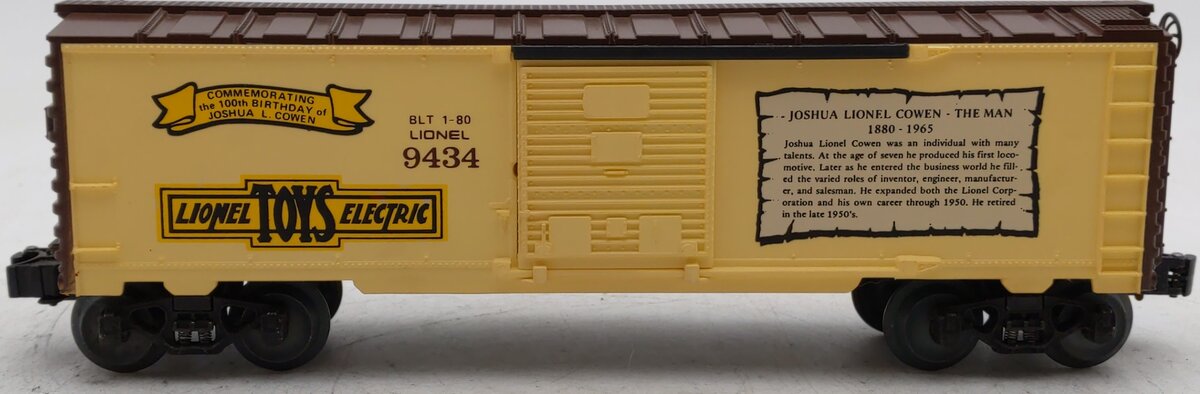 Lionel 6-9434 O Gauge Joshua Lionel Cowen 